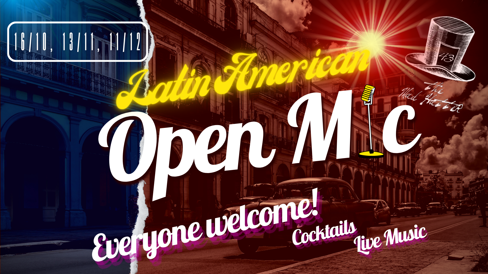Latin American Open Mic Night