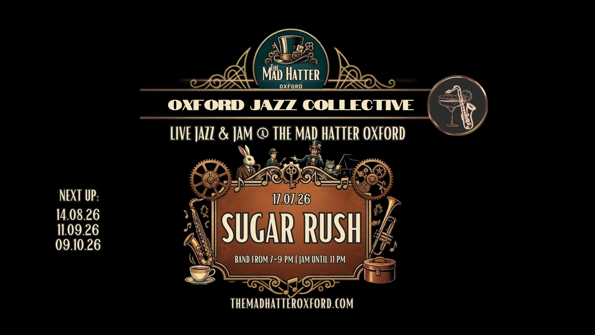Oxford Jazz Collective - Live Jazz & Open Jam!